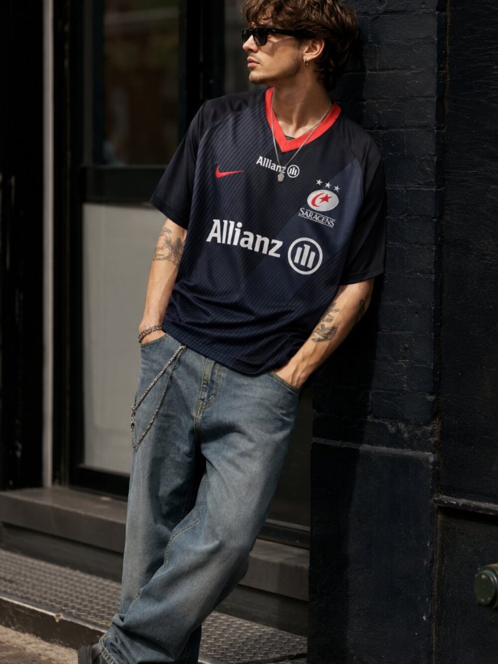 Saracens Nike Dri-Fit Rugby Jersey